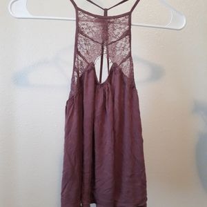 Halter with Keyhole Cutout
